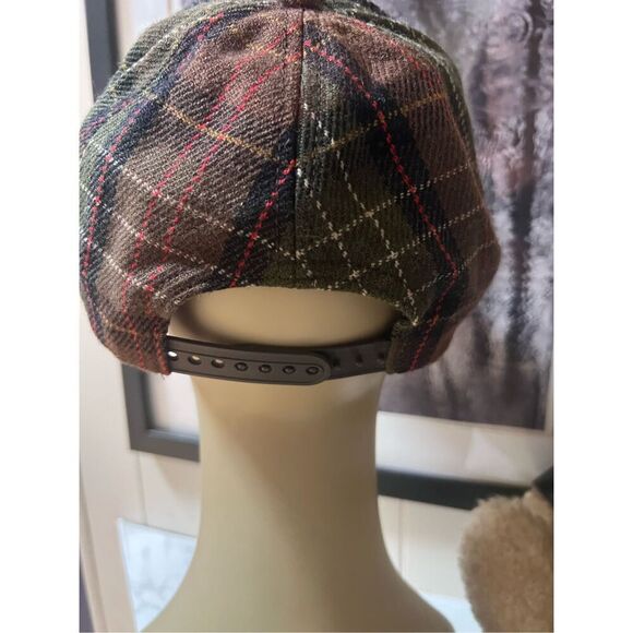 RARE! Wool Snap Back Black Sheep Plaid & Solid Cap Target - Picture 3 of 5